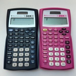 Texas instruments 30x calculators